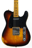 *SOLD*  NAMM SHOW! 2009 Fender Custom Shop MASTERBUILT '57 Telecaster Heavy Relic Yuriy Shishkov -- 2-Tone Sunburst 1957