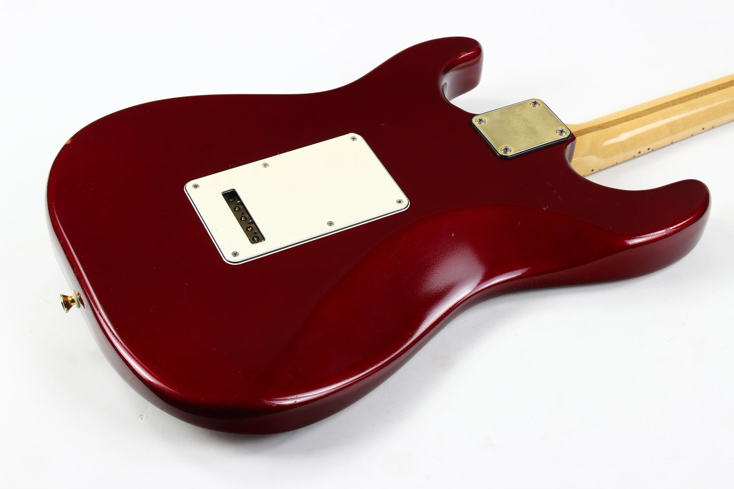 1980 Fender THE STRAT Candy Apple Red Matching Headstock Vintage Stratocaster Fender "The Strat" (1980 - 1983)