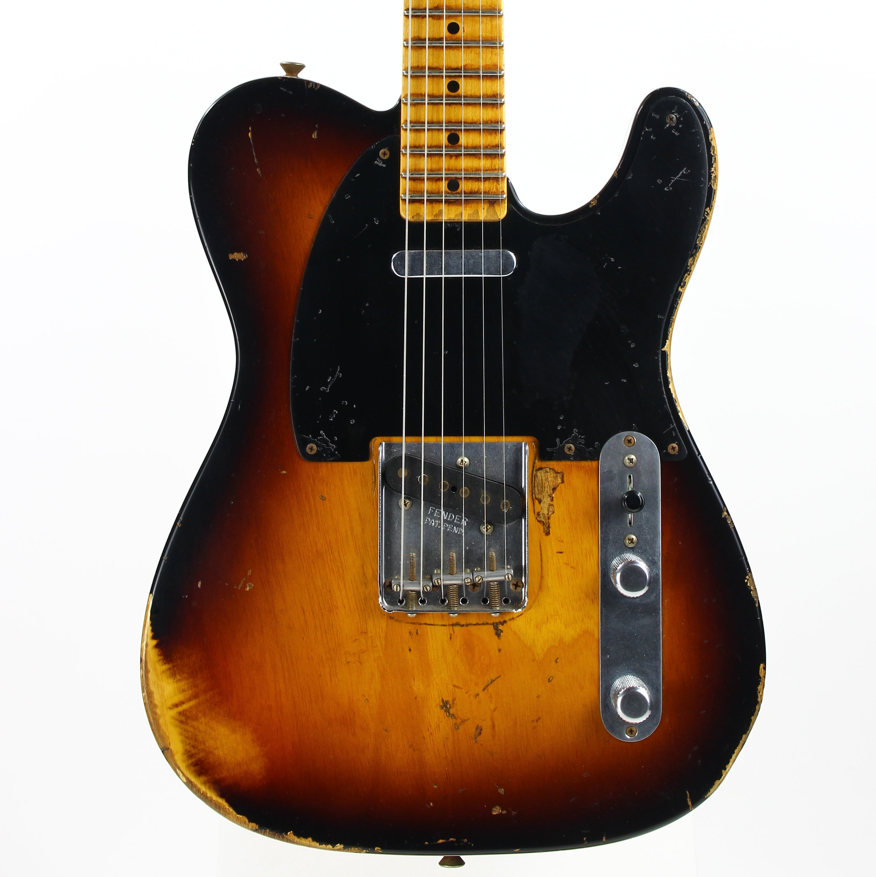 NAMM SHOW! 2009 Fender Custom Shop MASTERBUILT '57 Telecaster Heavy Relic Yuriy Shishkov -- 2-Tone Sunburst 1957