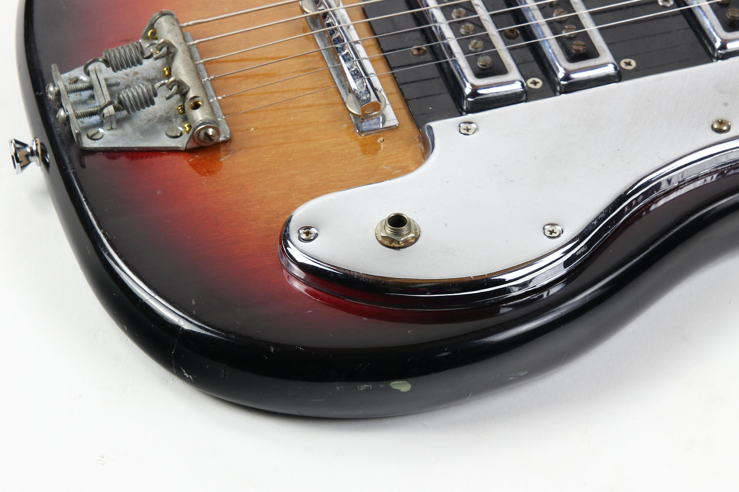 1960s Guyatone VN-4 Electric Baritone Guitar by Teisco Del Rey - Rare MIJ Electric Bass VI