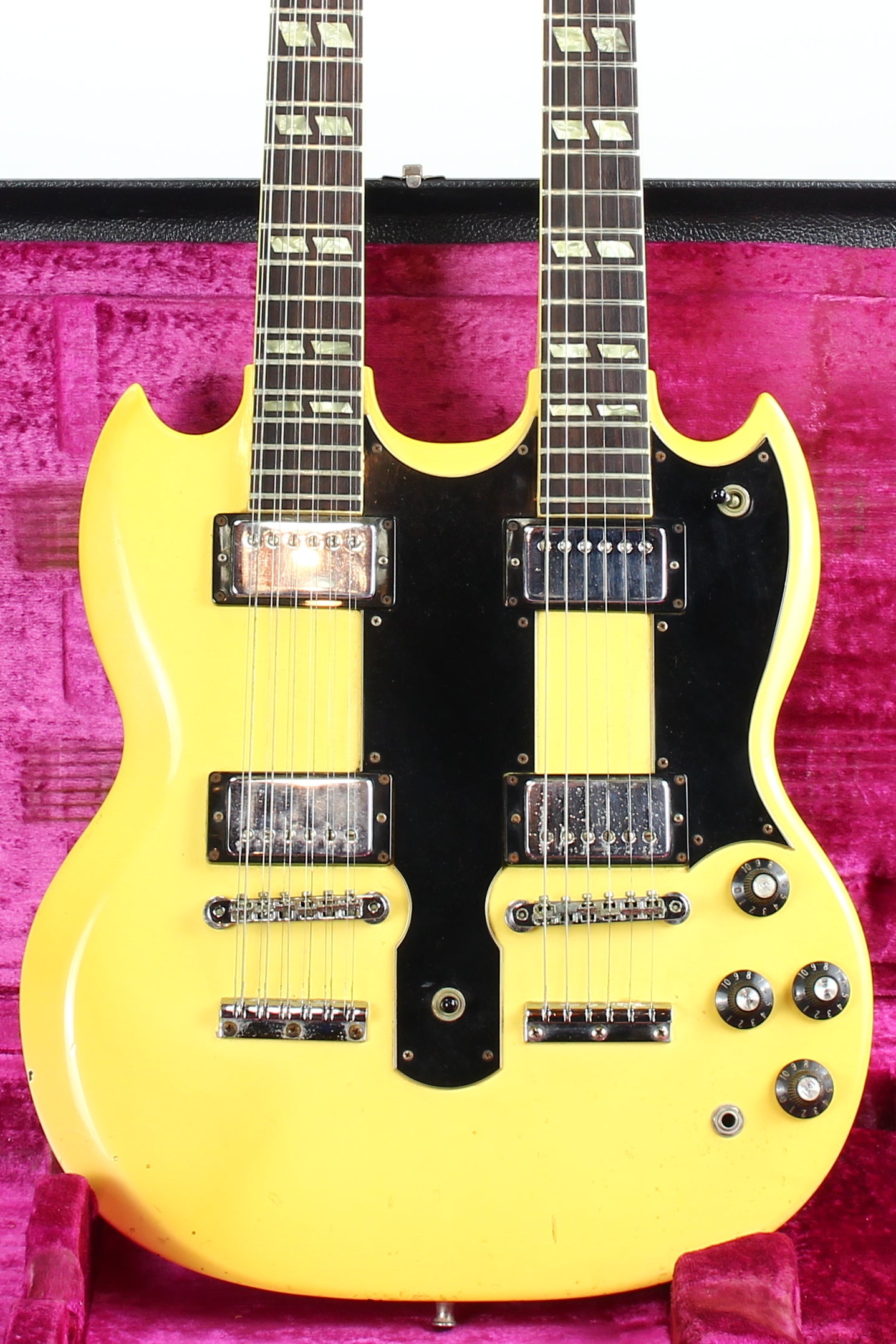 1977 Gibson EDS-1275 Double Neck White | Vintage & Collectible Electric Guitar, Don Felder!