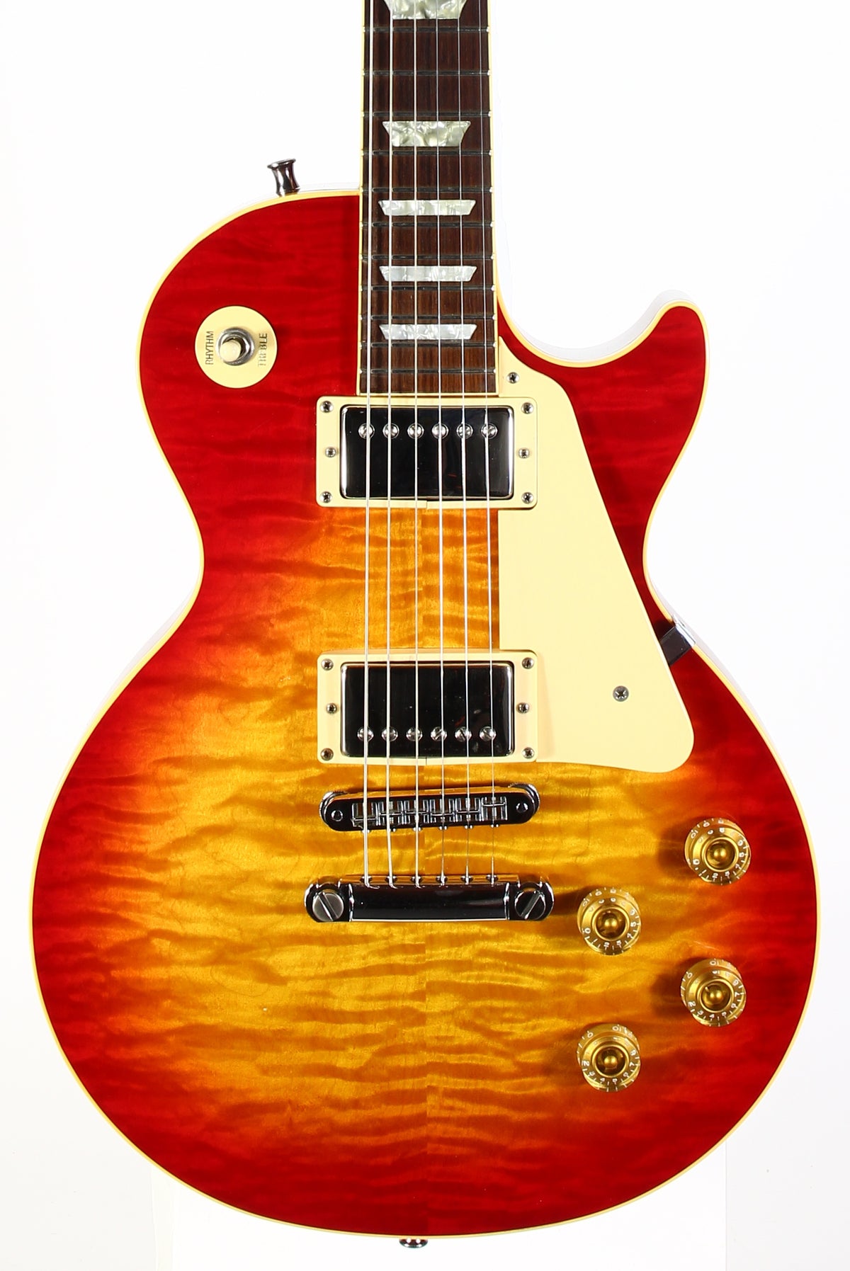1986 Gibson Les Paul Standard | RARE 2-Piece FLAMETOP Cherry Sunburst UNIQUE