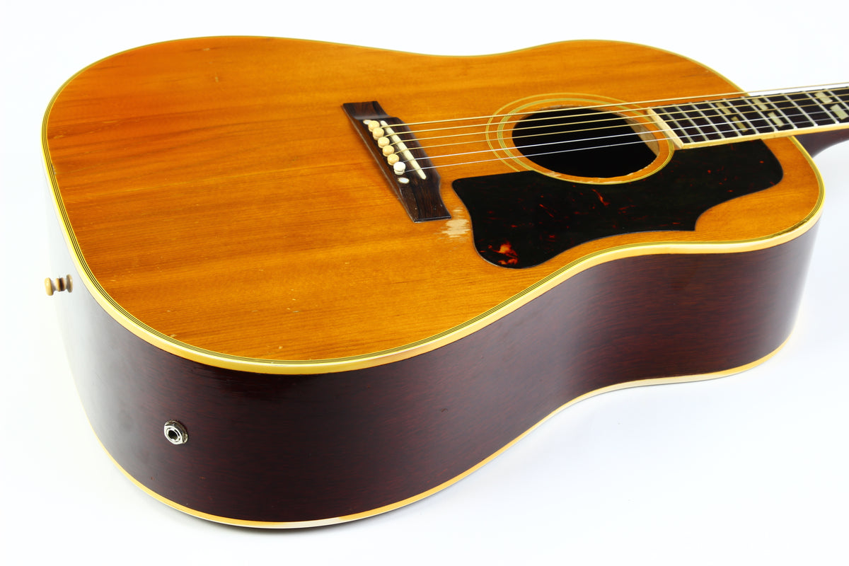1959 Gibson Country & Western Vintage Acoustic Dreadnought Guitar SJN Southern Jumbo Natural Slope Shoulder