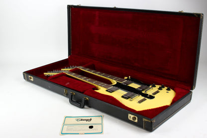 1978 Gibson EDS-1275 Double Neck Alpine White w Original Case & Tag | 100% Original Vintage Doubleneck!