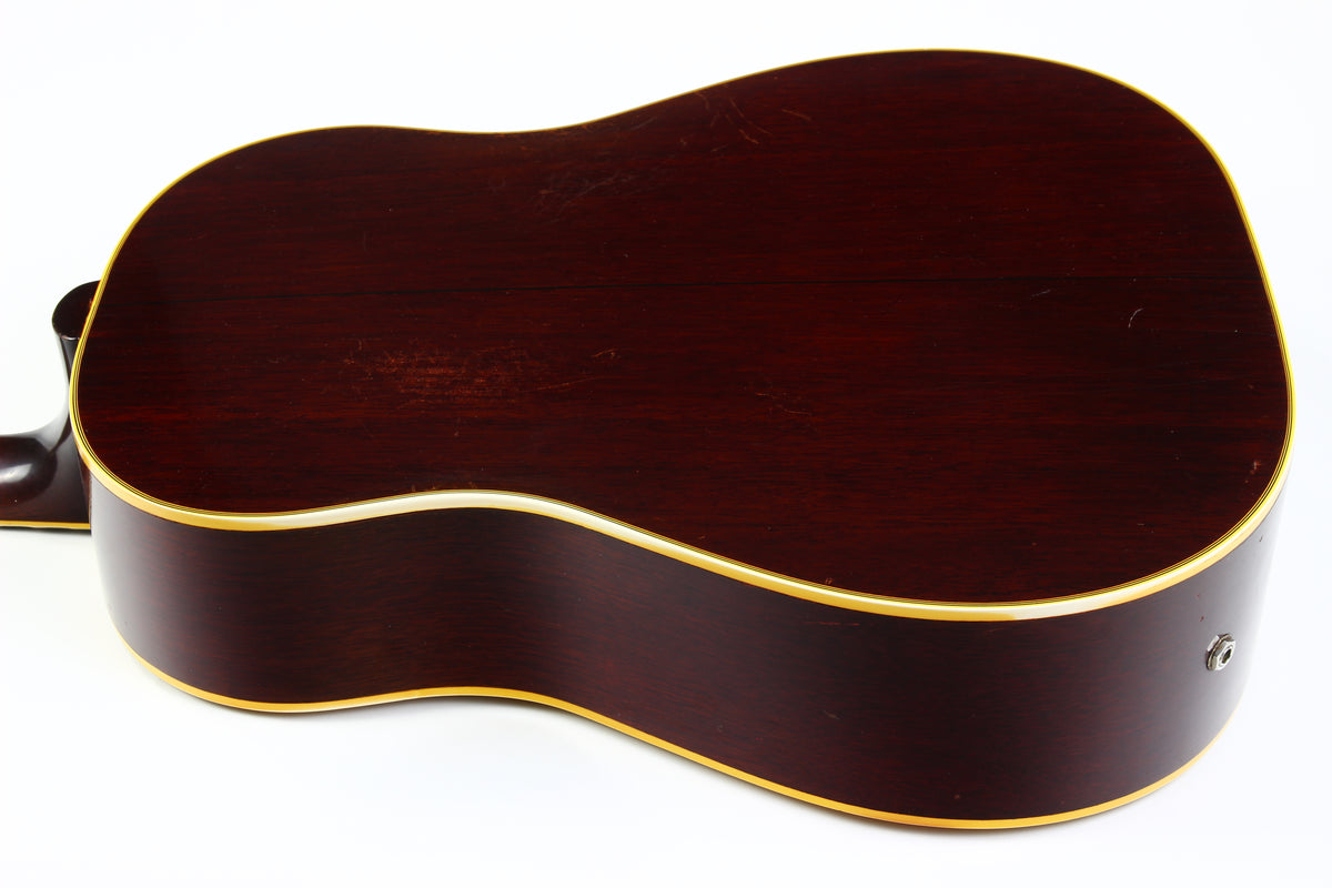 1959 Gibson Country & Western Vintage Acoustic Dreadnought Guitar SJN Southern Jumbo Natural Slope Shoulder
