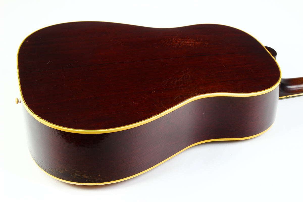 1959 Gibson Country & Western Vintage Acoustic Dreadnought Guitar SJN Southern Jumbo Natural Slope Shoulder