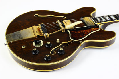 1969 Gibson ES-355 TDSV Walnut Brown ala BB KING! Vintage 1960s 355 Semi Hollow Body Guitar Stereo