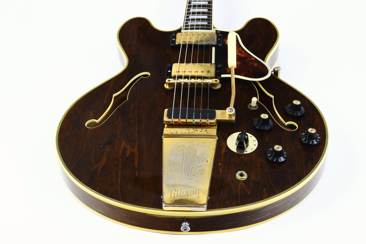 1969 Gibson ES-355 TDSV Walnut Brown ala BB KING! Vintage 1960s 355 Semi Hollow Body Guitar Stereo