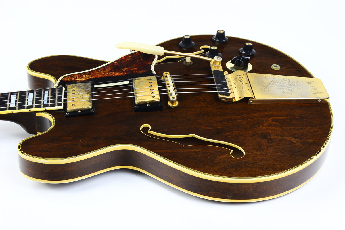 1969 Gibson ES-355 TDSV Walnut Brown ala BB KING! Vintage 1960s 355 Semi Hollow Body Guitar Stereo