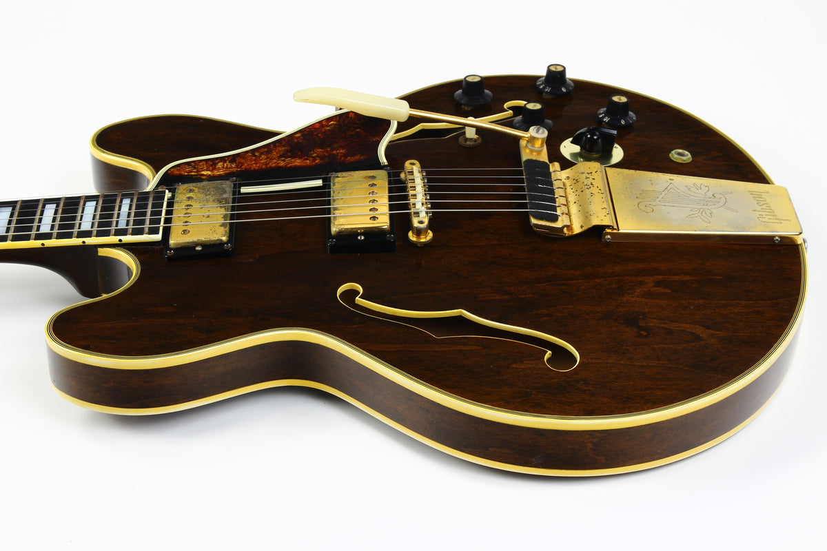 1969 Gibson ES-355 TDSV Walnut Brown ala BB KING! Vintage 1960s 355 Semi Hollow Body Guitar Stereo