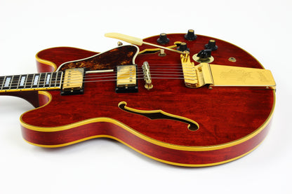 1967 Gibson ES-355 TDSV Cherry Red | Semi Hollow w Original Case CLEAN VINTAGE GUITAR! 1960s 355