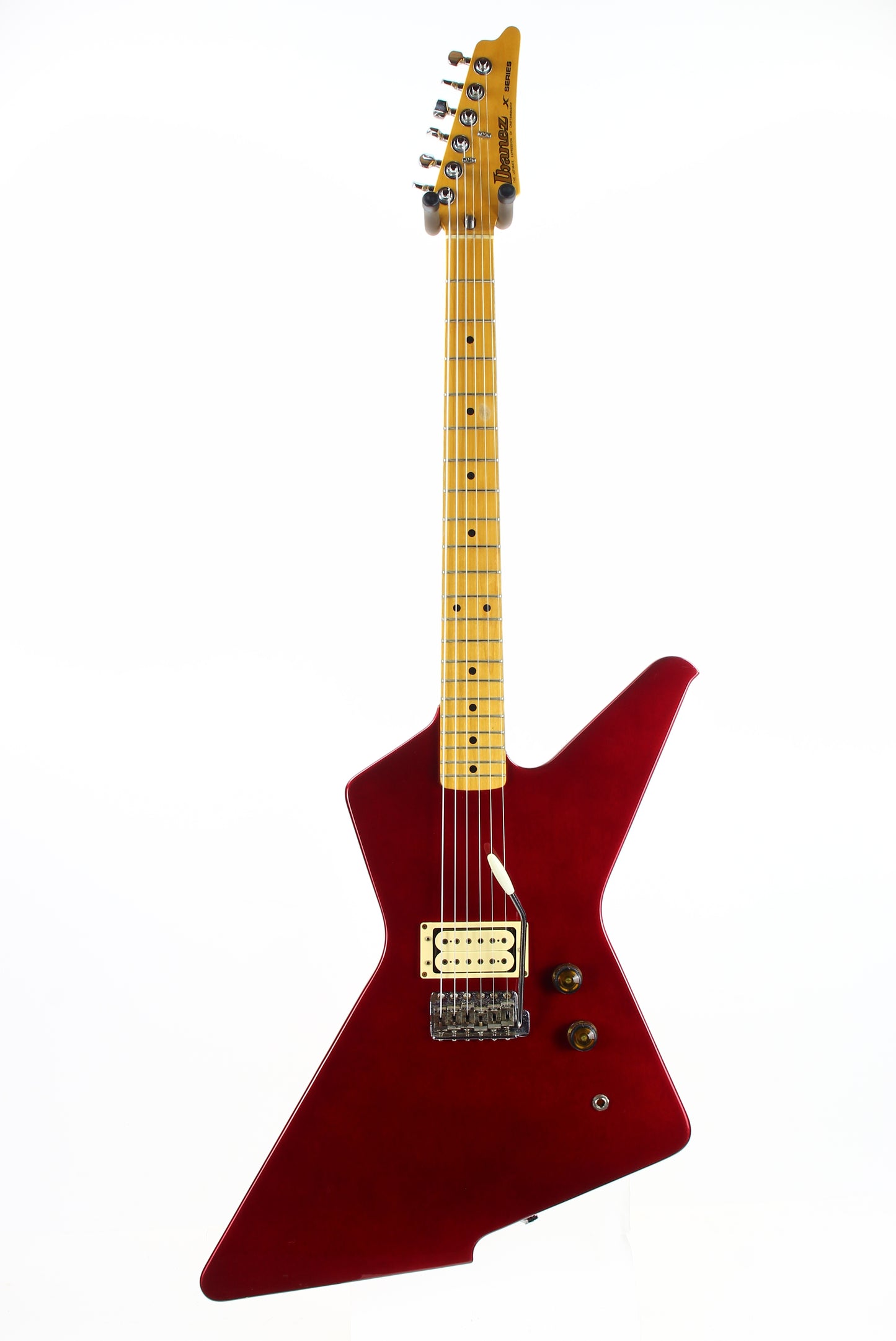 1982 Ibanez Japan DT-150 Destroyer | Explorer-Type, X Series, MIJ, Candy Apple Red