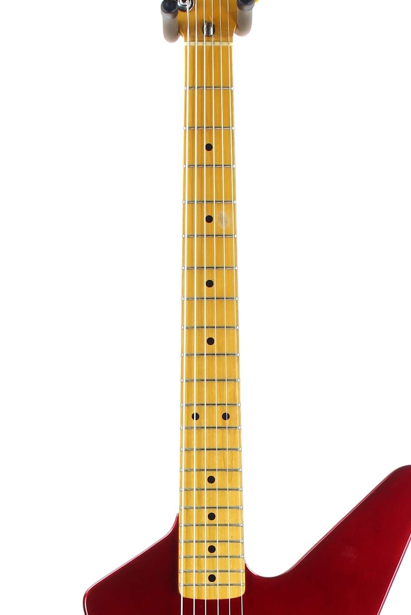 1982 Ibanez Japan DT-150 Destroyer | Explorer-Type, X Series, MIJ, Candy Apple Red