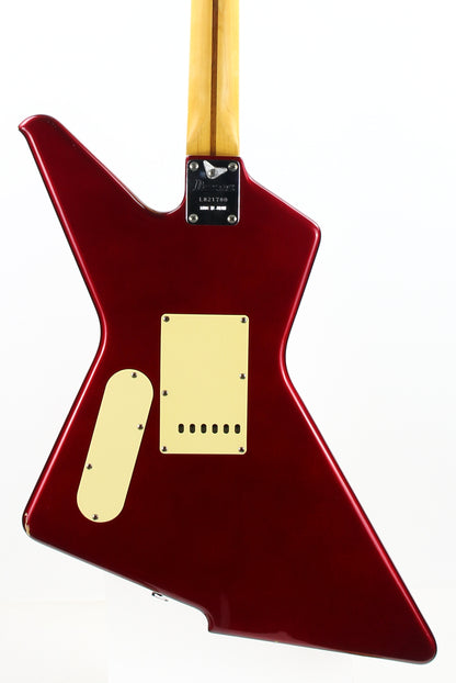 1982 Ibanez Japan DT-150 Destroyer | Explorer-Type, X Series, MIJ, Candy Apple Red