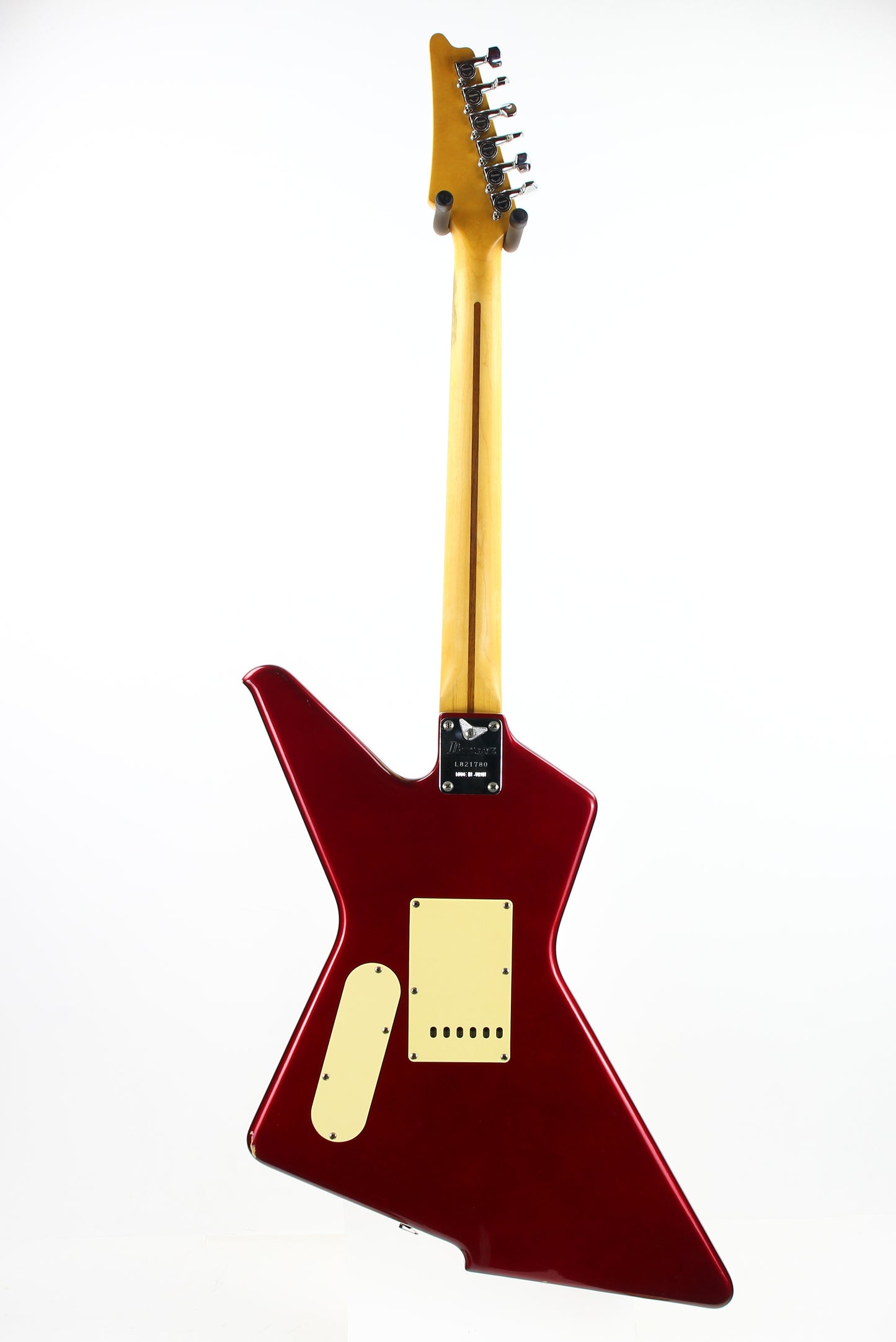 1982 Ibanez Japan DT-150 Destroyer | Explorer-Type, X Series, MIJ, Candy Apple Red