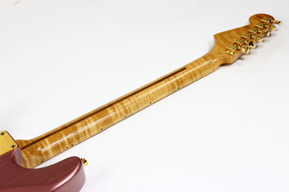 1989 Fender Early Custom Shop Masterbuilt J.W. BLACK 1950s Stratocaster Burgundy Mist w HIGHLY FIGURED Maple Neck ONE-OFF