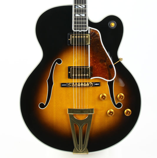 1996 Gibson Custom Shop Super 400 CES Tobacco Sunburst Archtop Electric Guitar
