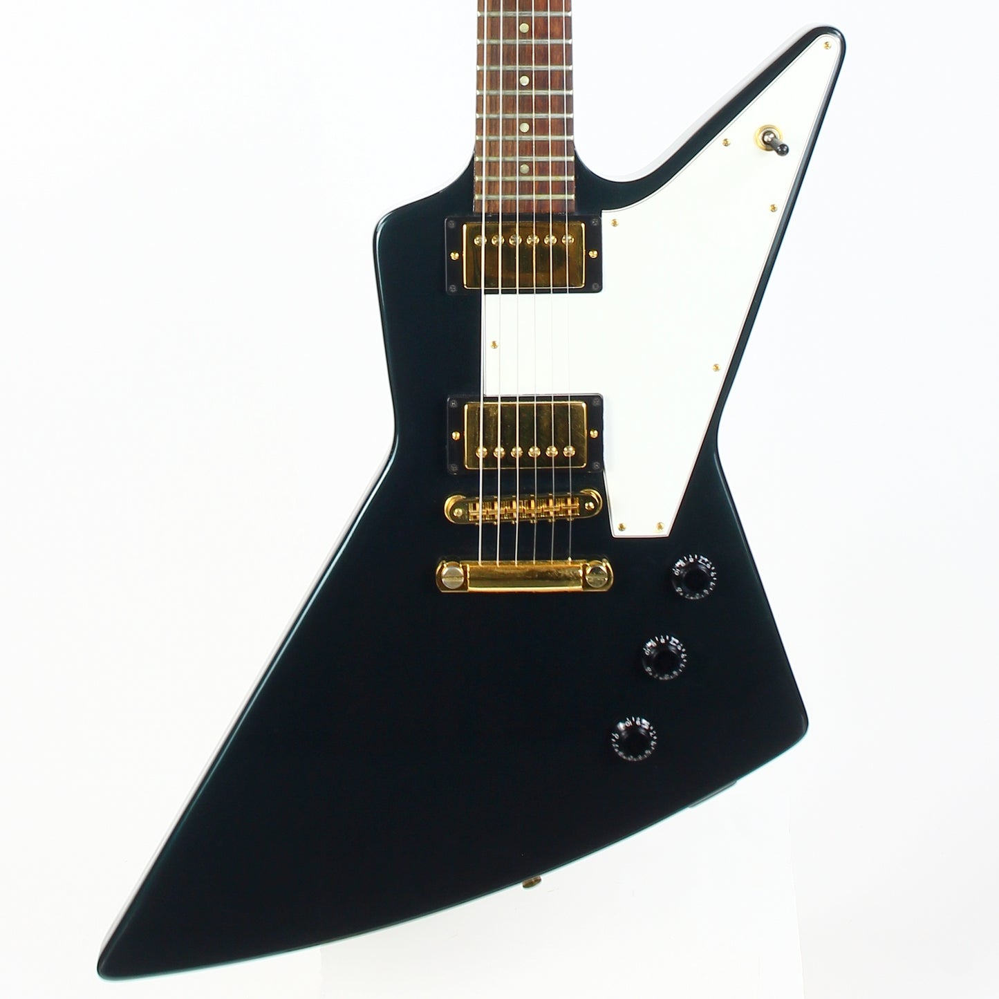 1994 Gibson Custom Shop Edition Explorer Dark Metallic Green  Gold Hardware 57 Classics