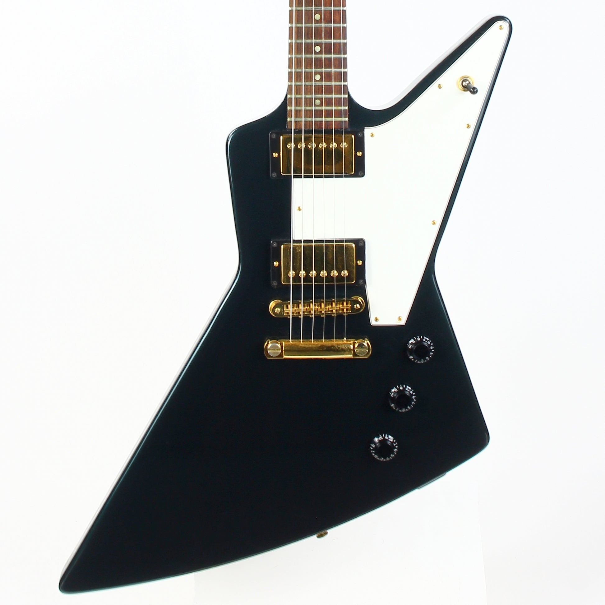 1994 Gibson Custom Shop Edition Explorer Dark Metallic Green  Gold Hardware 57 Classics