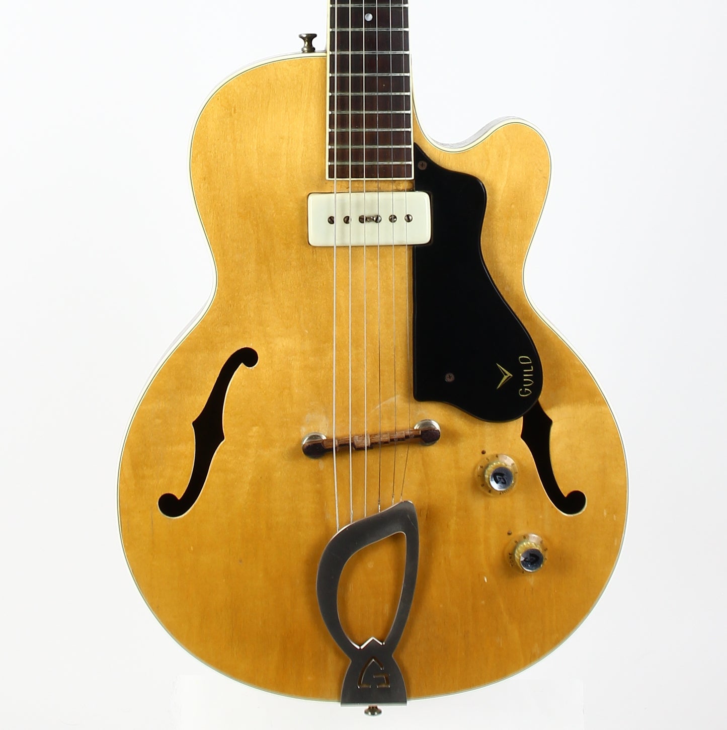 1961 Guild M-65 Natural Rare FULL SIZE MODEL! w Original Case