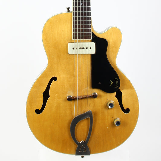 1961 Guild M-65 Natural Rare FULL SIZE MODEL! w Original Case