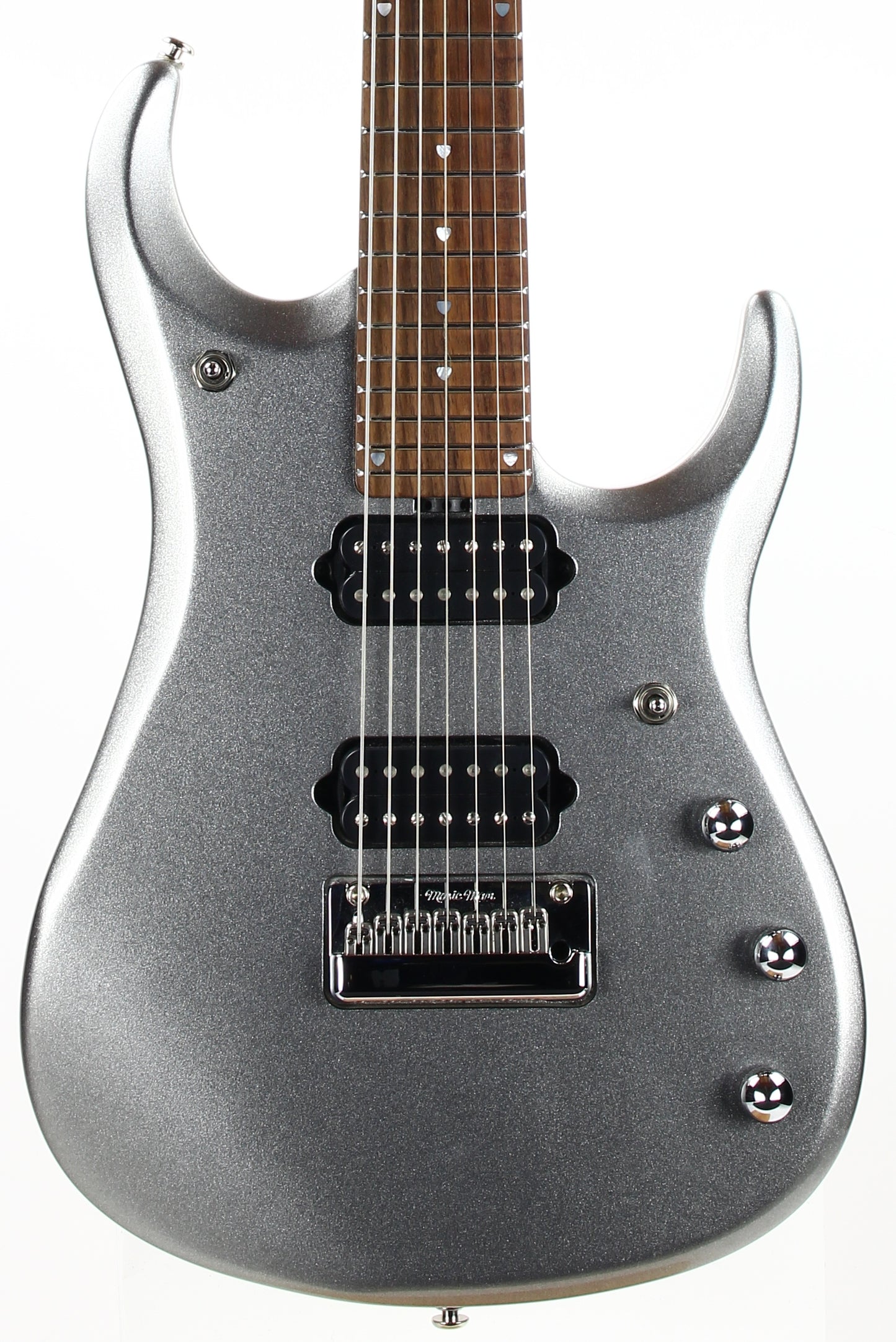2014 Ernie Ball Music Man BFR JP13 Platinum Silver - John Petrucci jp 7 String Electric Guitar! Ball Family Reserve