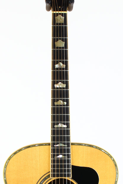 1992 Guild JF-100 NT CRV Carved Heel, Abalone, Jumbo Folk Body w Original Case & Tag!