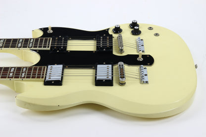 Gibson Custom Don Felder AGED EDS-1275 Double Neck HOTEL CALIFORNIA Guitar in White | MINTY w/ TAGS!