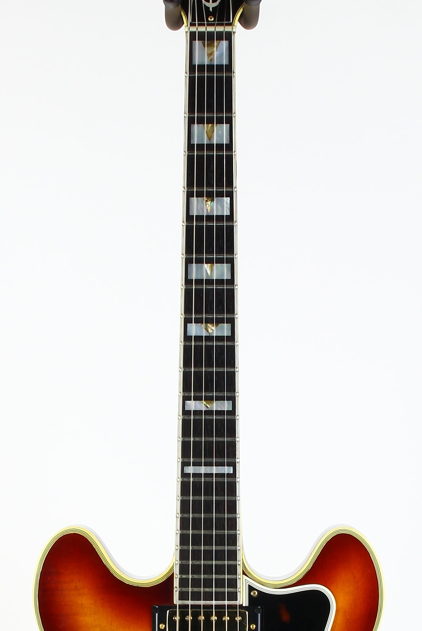 1964 Epiphone Sheraton Sunburst w Original Case | Wide Nut Vintage