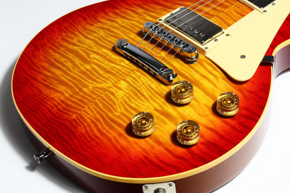 1986 Gibson Les Paul Standard | RARE 2-Piece FLAMETOP Cherry Sunburst UNIQUE