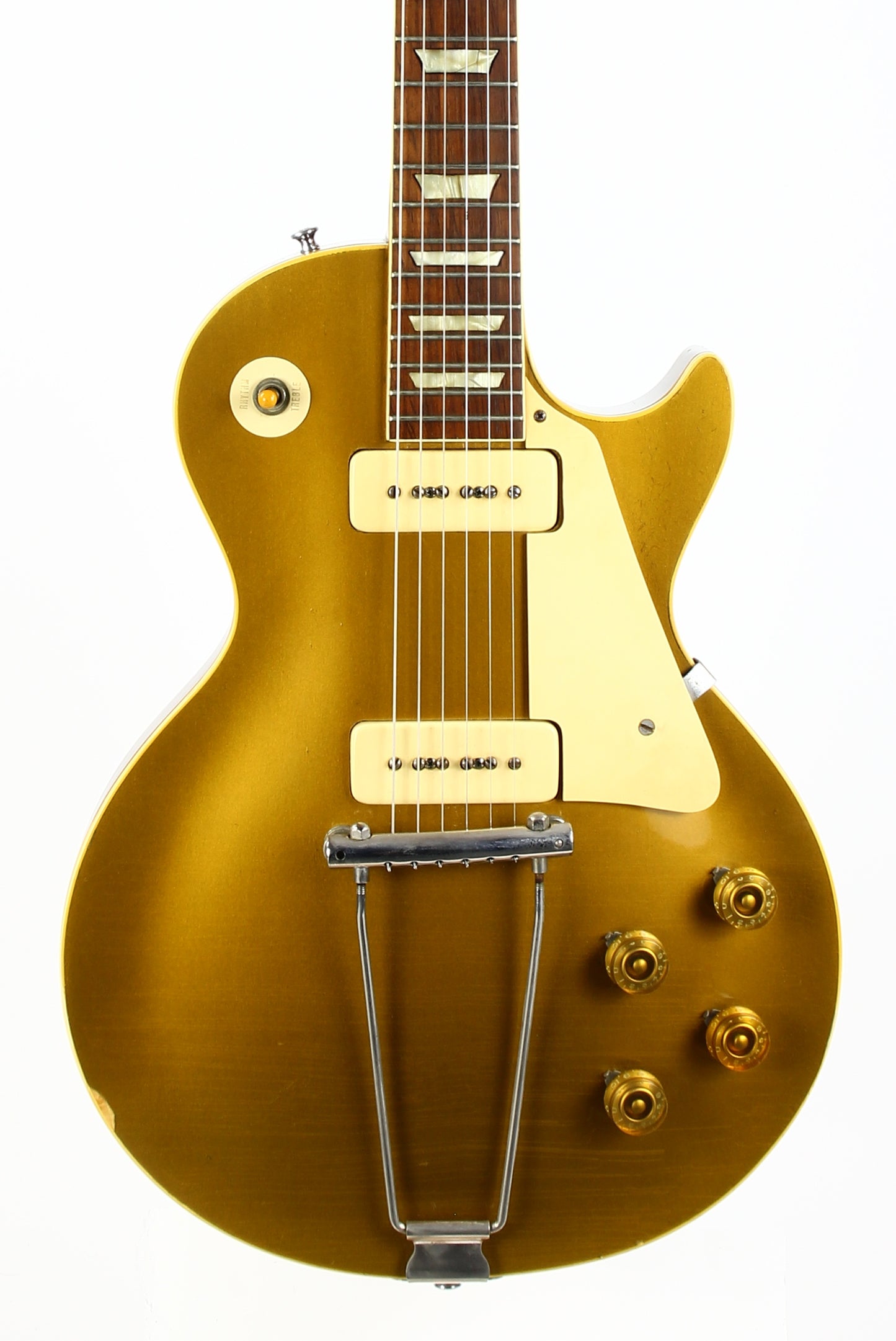 1953 Gibson Les Paul Standard Goldtop Vintage Guitar w Original Case | 1950s Gold Top!