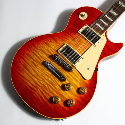 1986 Gibson Les Paul Standard | RARE 2-Piece FLAMETOP Cherry Sunburst UNIQUE