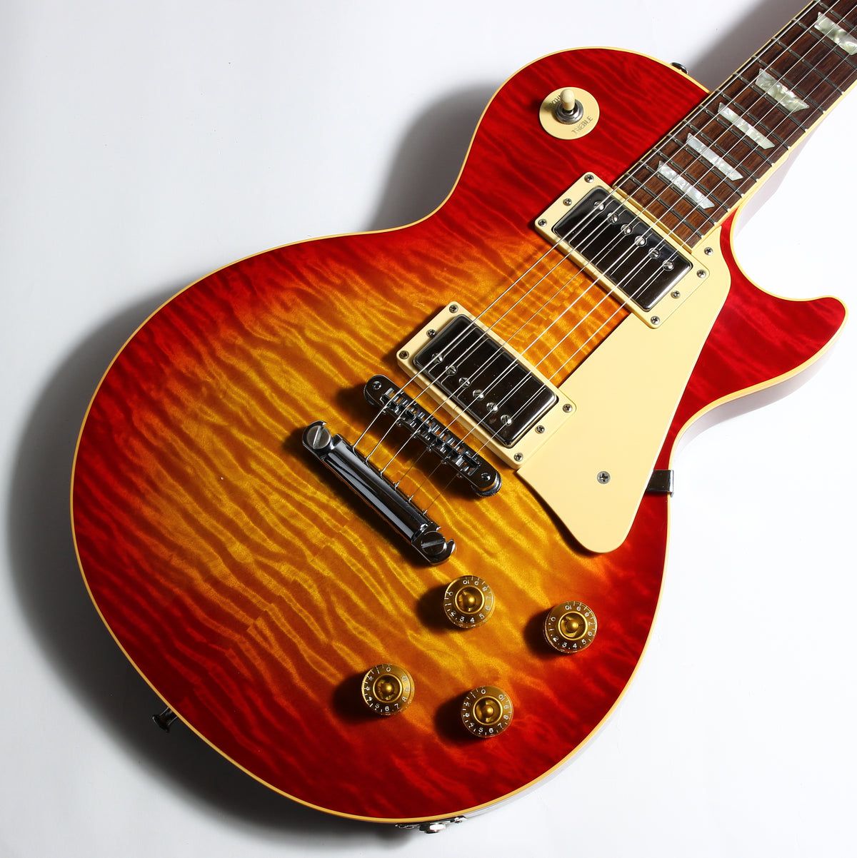 1986 Gibson Les Paul Standard | RARE 2-Piece FLAMETOP Cherry Sunburst UNIQUE