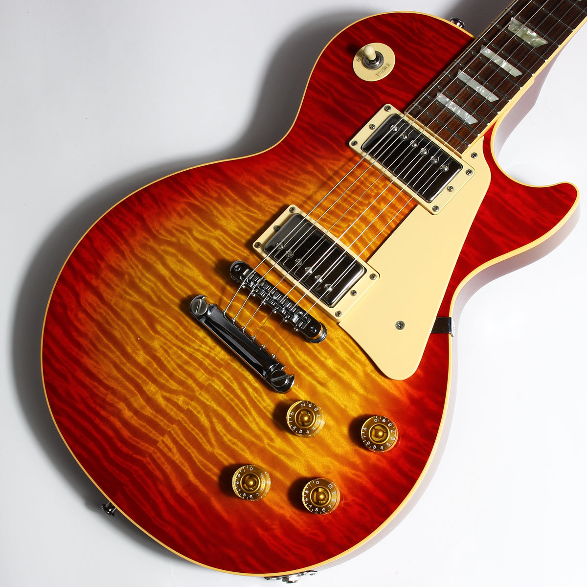 1986 Gibson Les Paul Standard RARE 2-Piece FLAMETOP Cherry Sunburst UNIQUE