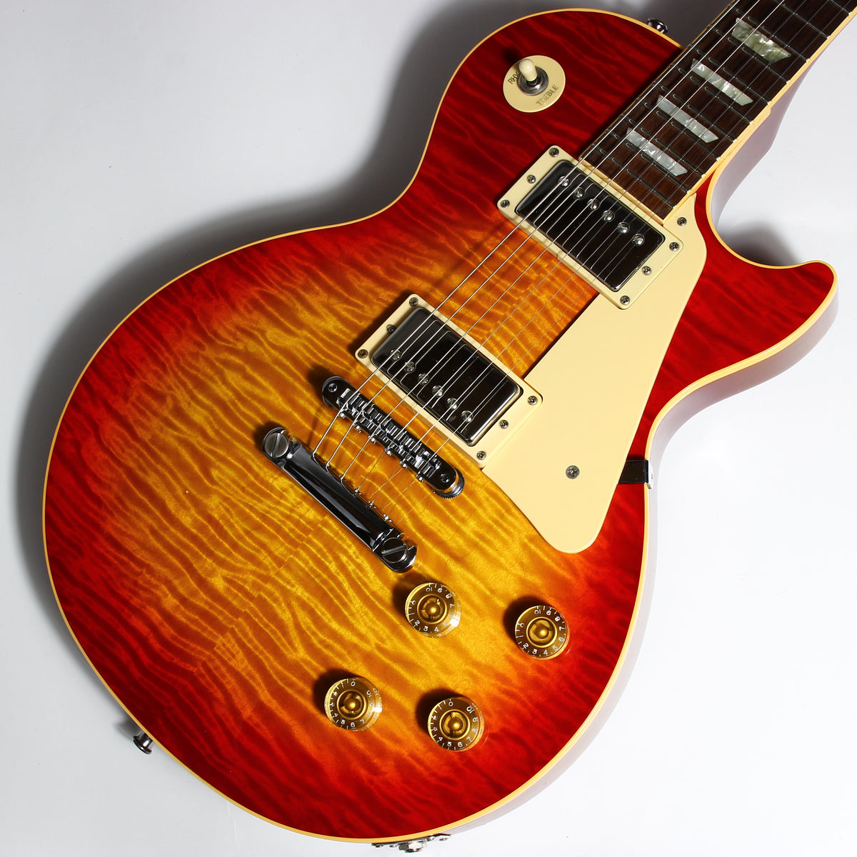 1986 Gibson Les Paul Standard | RARE 2-Piece FLAMETOP Cherry Sunburst UNIQUE