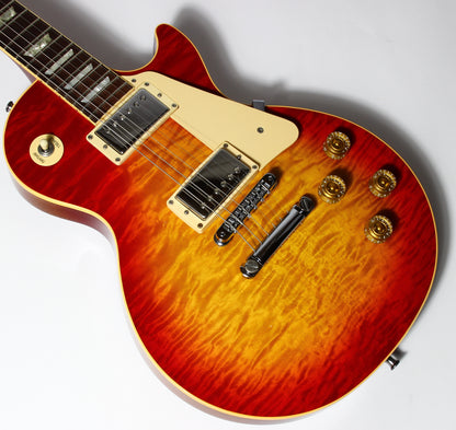 1986 Gibson Les Paul Standard | RARE 2-Piece FLAMETOP Cherry Sunburst UNIQUE