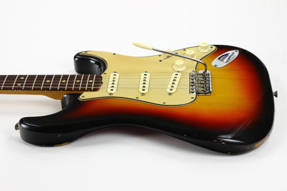 1965 Fender Stratocaster Sunburst | 100% Original, Earlier Pre-CBS Specs, Green Guard!