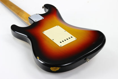 1965 Fender Stratocaster Sunburst | 100% Original, Earlier Pre-CBS Specs, Green Guard!