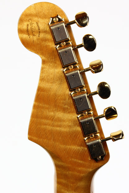1989 Fender Early Custom Shop Masterbuilt J.W. BLACK 1950s Stratocaster Burgundy Mist w HIGHLY FIGURED Maple Neck ONE-OFF