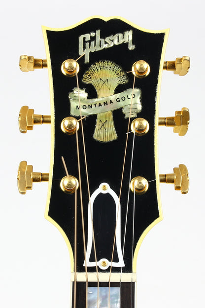 2005 Gibson Custom Shop Montana Gold J-200 w Original Case Jumbo Flattop!