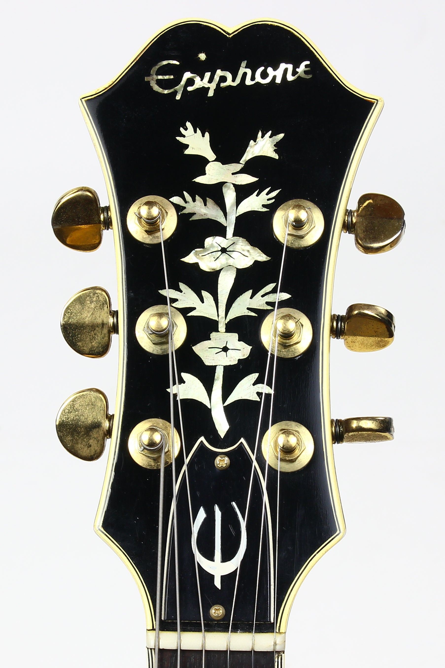 1964 Epiphone Sheraton Sunburst w Original Case | Wide Nut Vintage