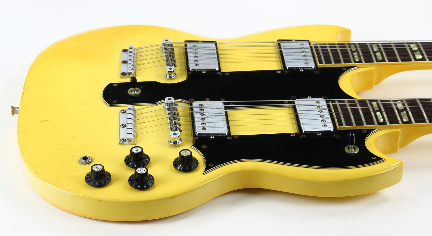 1977 Gibson EDS-1275 Double Neck White | Vintage & Collectible Electric Guitar, Don Felder!