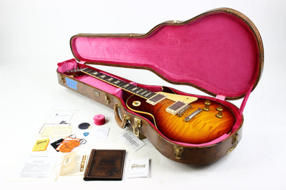 2024 Gibson Custom Shop LIMITED EDITION Tom Murphy Lab BRAZILIAN ROSEWOOD 1959 Les Paul Standard Reissue Dark Burst Aged