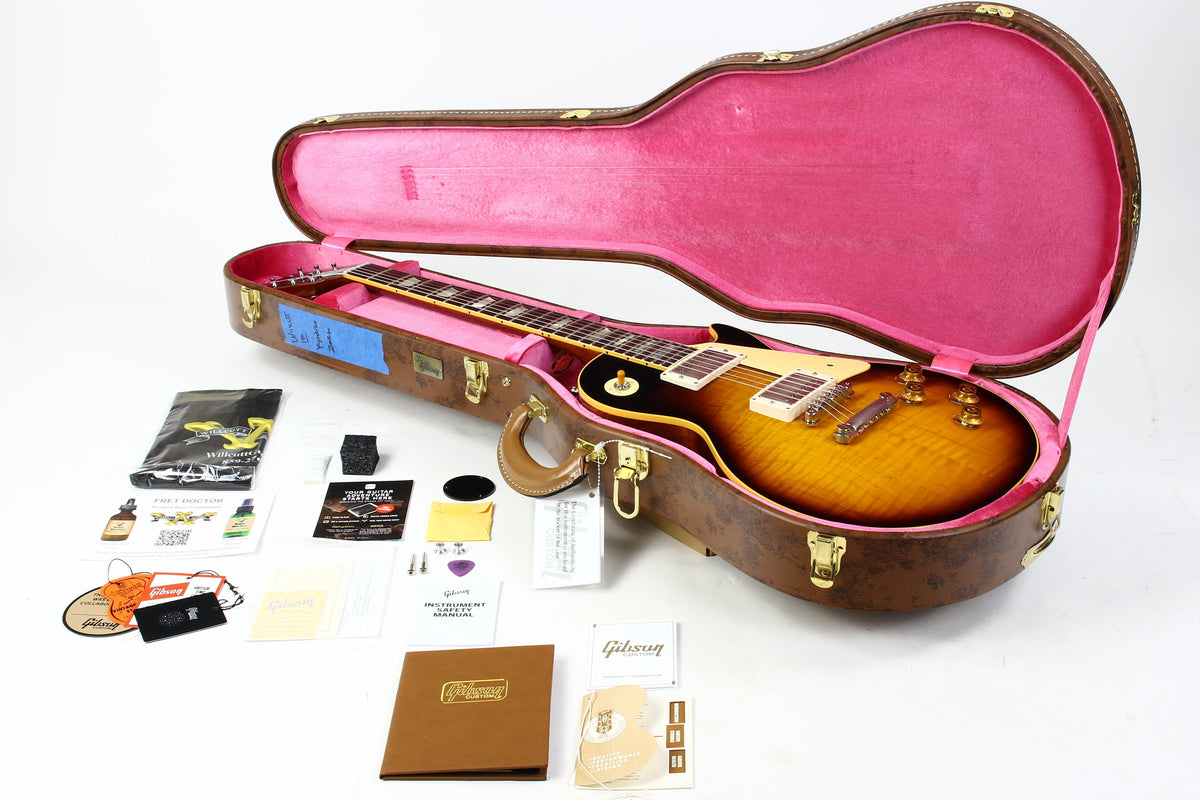 Gibson Custom Shop 1959 Les Paul Standard 2026 Reissue 59 Dealer Select Hand Picked Top Kindred Burst