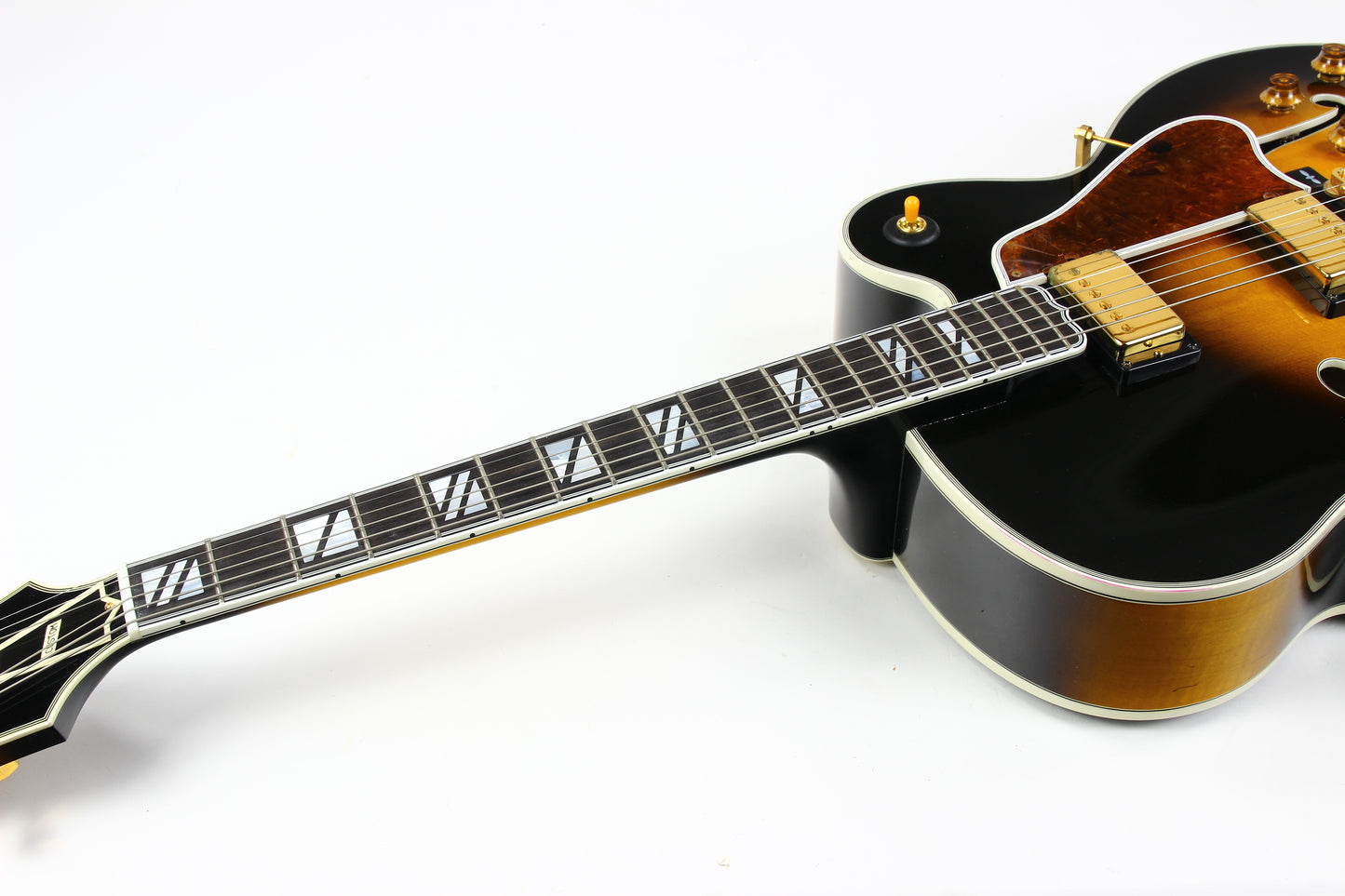 1996 Gibson Custom Shop Super 400 CES Tobacco Sunburst Archtop Electric Guitar!
