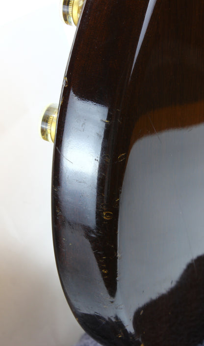 CLEAN! 1963 Epiphone Olympic Double Melody Maker D Doublecut 2-Pickup Gibson - Sunburst, Original Case, Vintage SB722D