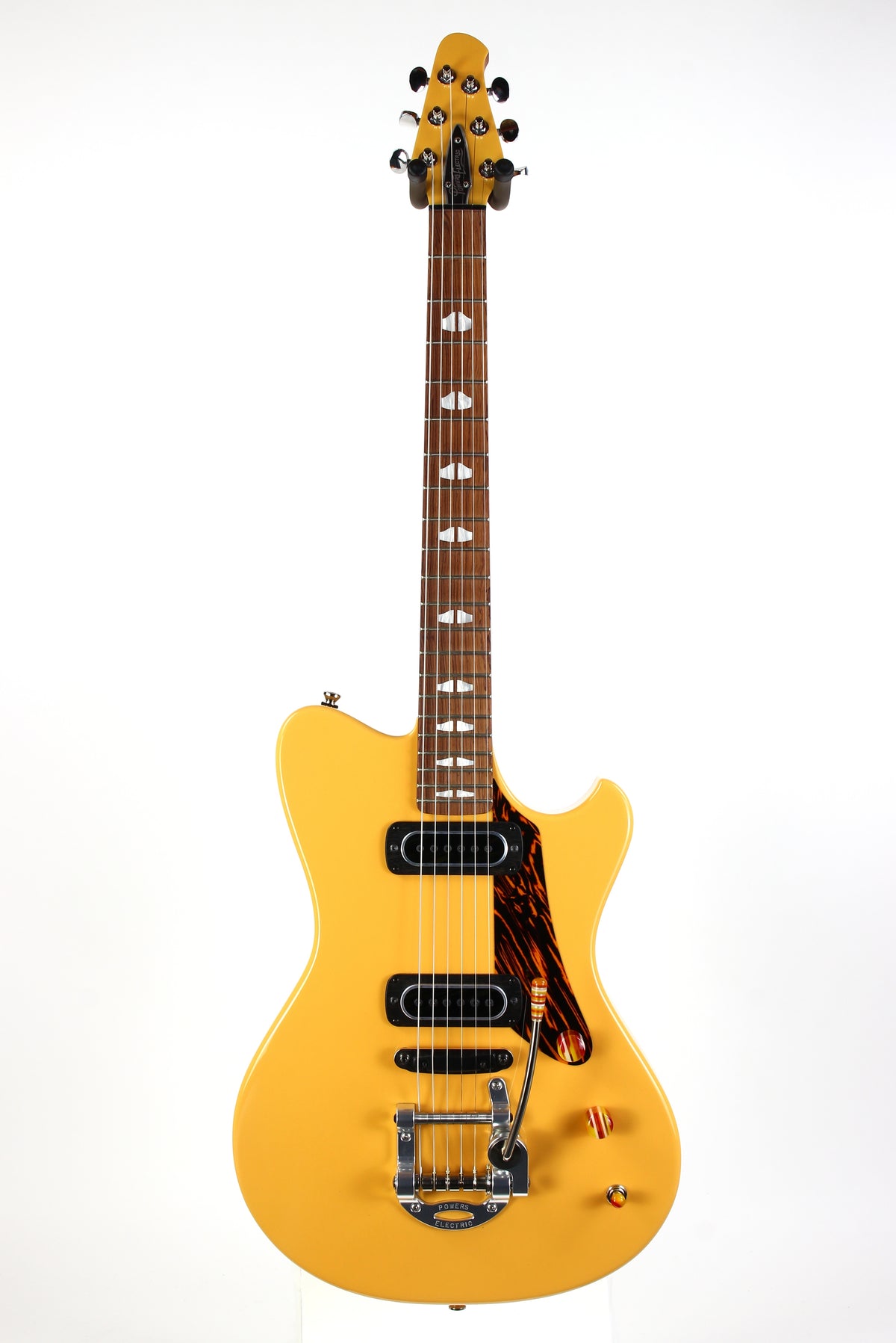 2026 Powers Electric A-Type Dreamsickle Orange Tremolo Custom Matching Headstock Taylor Andy Powers