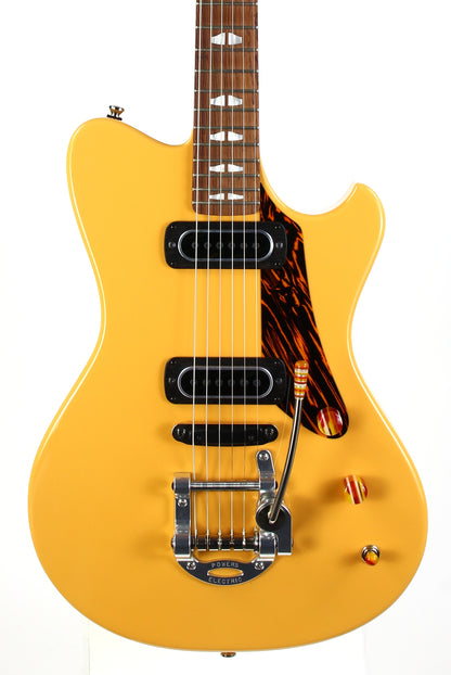 2026 Powers Electric A-Type Dreamsickle Orange Tremolo Custom Matching Headstock Taylor Andy Powers
