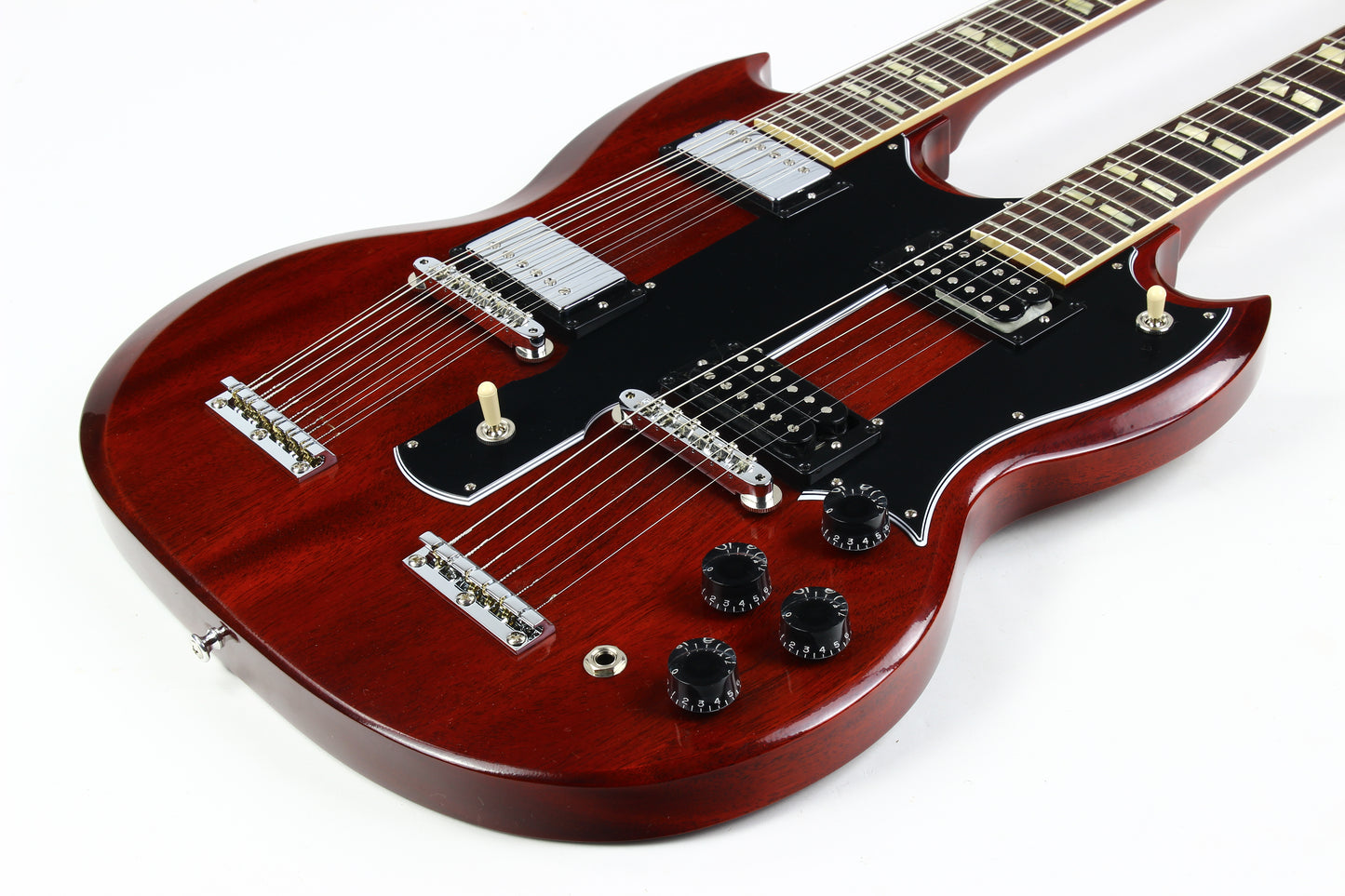 Gibson Custom Shop Jimmy Page 1969 EDS-1275 Double Neck Guitar Cherry Red