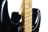 1989 Fender Japan Medium Scale Stratocaster STM-60 HSS Super Strat - Black, MIJ, Sculpted Heel ala ultra pro